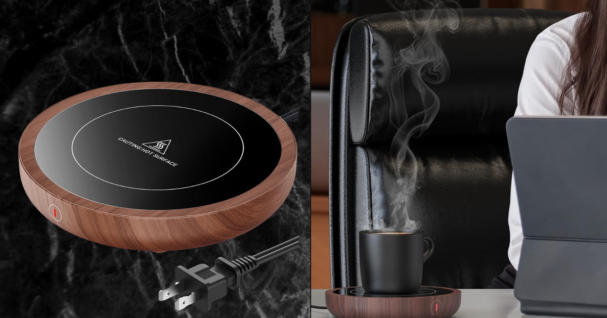 Amazon Mug Warmer Keeps Coffee Hot For Just $20