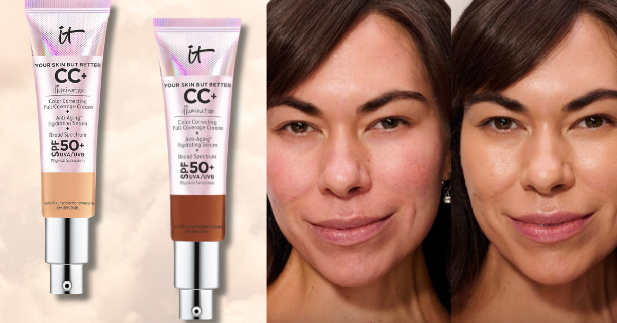 IT Cosmetics CC+ Foundation Is 25% Off At Amazon