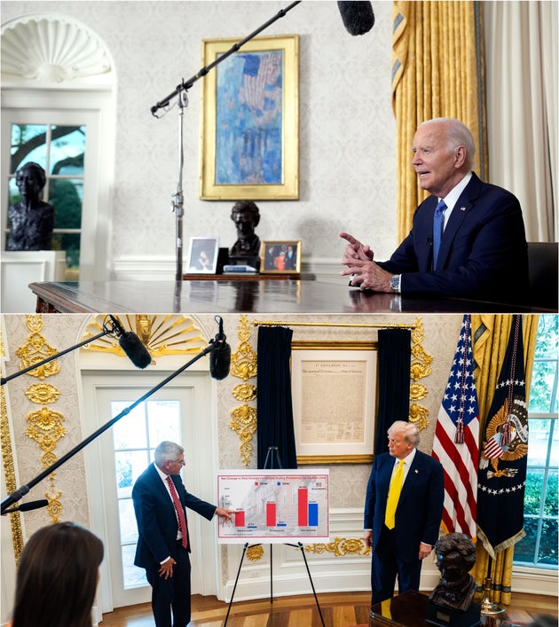 The gold molding that flanks both the copy of the Declaration of Independence and the door appears to be available at Home Depot via the retailer's website.