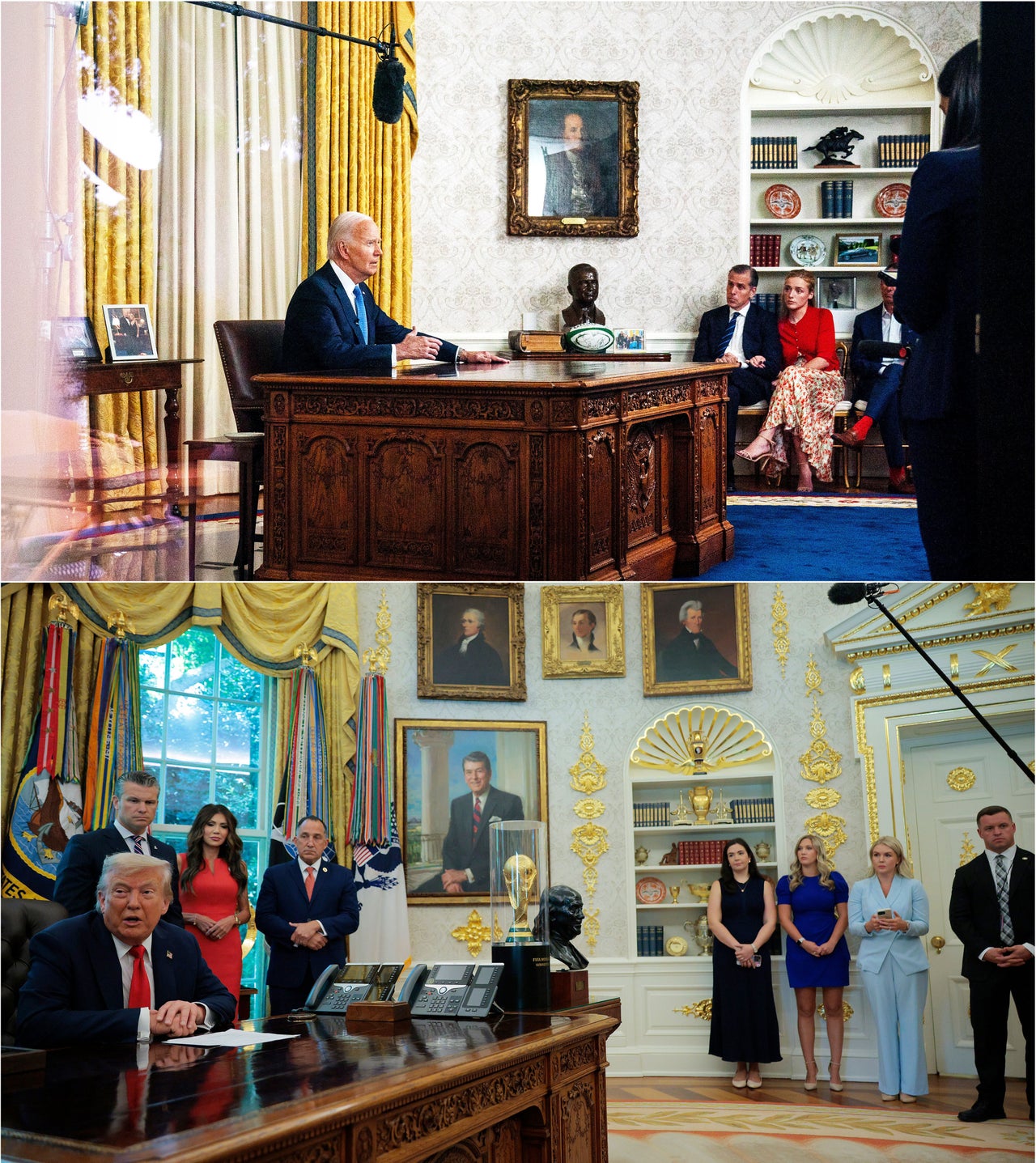Look What Donald Trump Has Executed To The Oval Workplace 6 “You see the way this is looking? Look. Nice. I can’t tell you how much that gold costs. A lot of money,” Trump told reporters earlier this month, gesturing around his office.