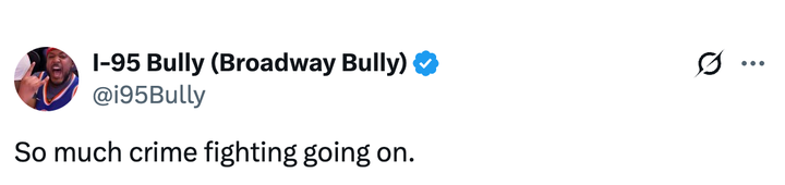 Trump spinned hilariously for making the National Guard reach DC and collects garbage 7 Screen capture @i95bully via x