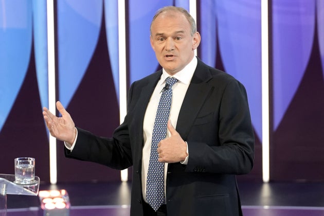 Ed Davey is boycotting the state banquet being held in Donald Trump's honour.
