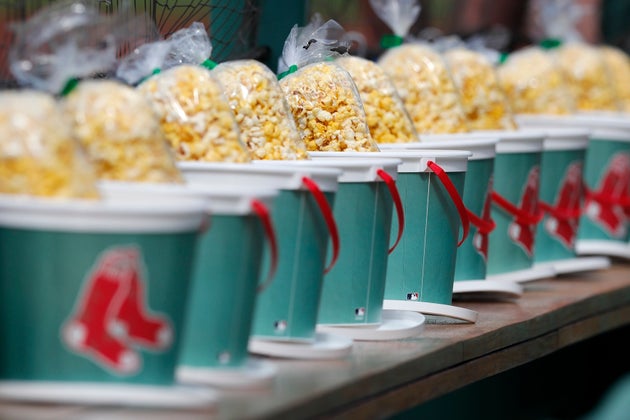 MLBのポップコーン（イメージ）