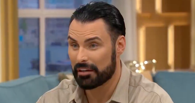 Rylan Clark appearing on Wednesday's edition of This Morning