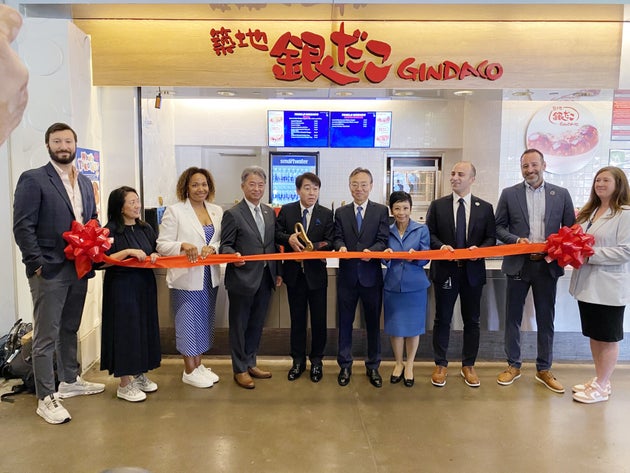 ドジャースタジアムにオープンした「築地銀だこ」（2024年03月28日）