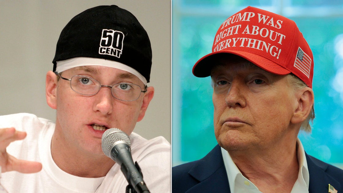 Eminems frühe und schonungslose Kritik an MAGA ging viral ...