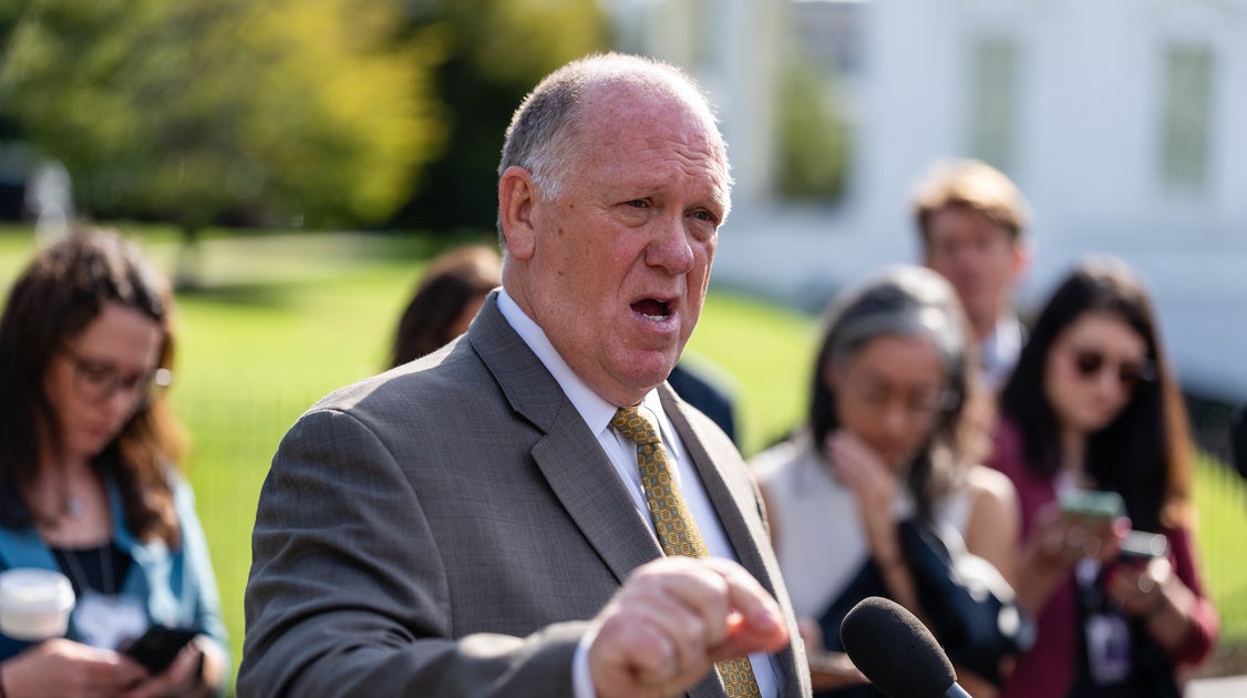 Trump Border Czar Says 'Large Contingent' Of ICE Agents Is Headed To Chicago