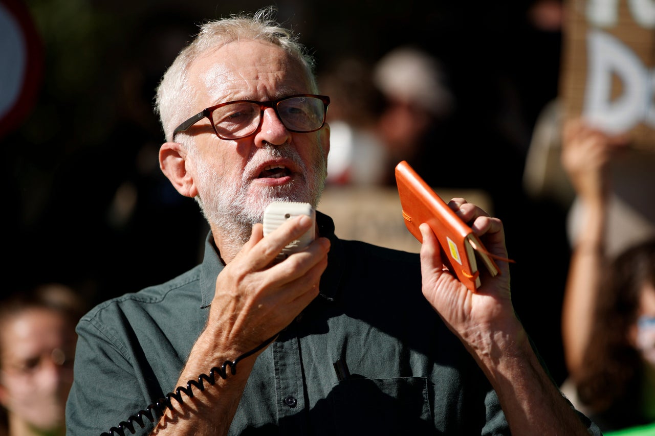 Former party leader Jeremy Corbyn