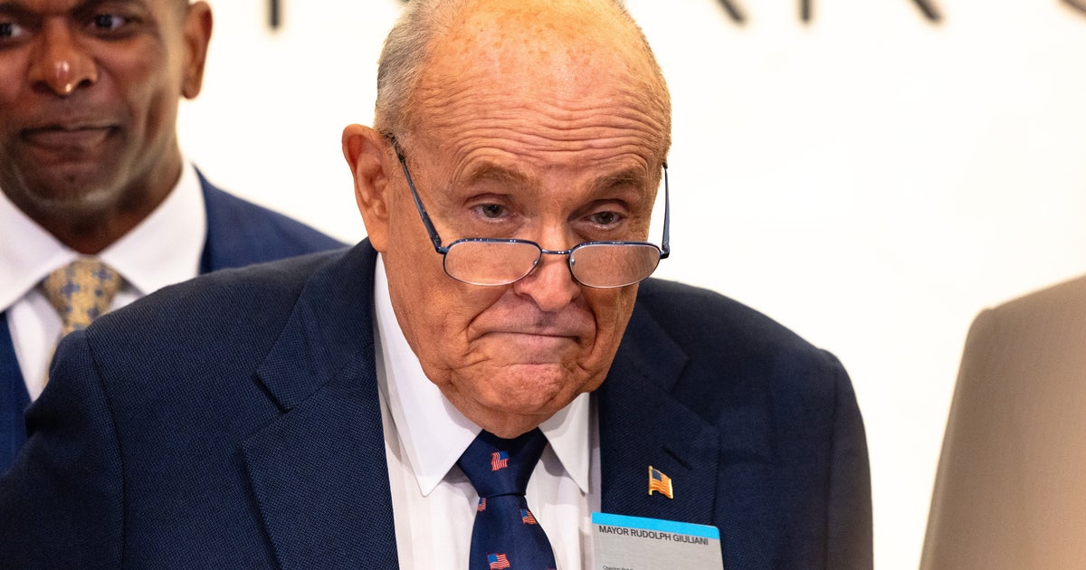 Rudy Giuliani Hospitalized After Car Wreck, Spokesperson Says