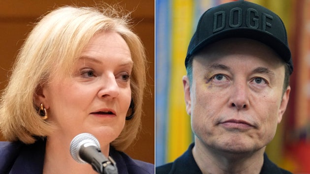 Liz Truss and Elon Musk