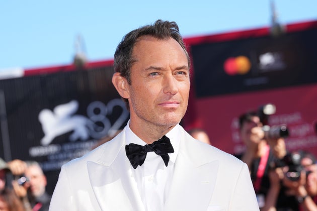 Jude Law at the Venice Film Festival last week