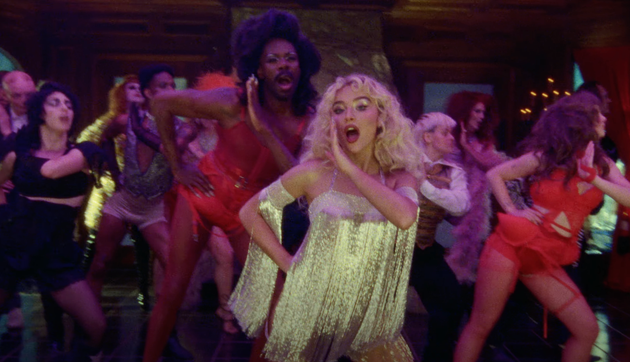 Colman Domingo and Sabrina Carpenter strike a pose in her Tears music video