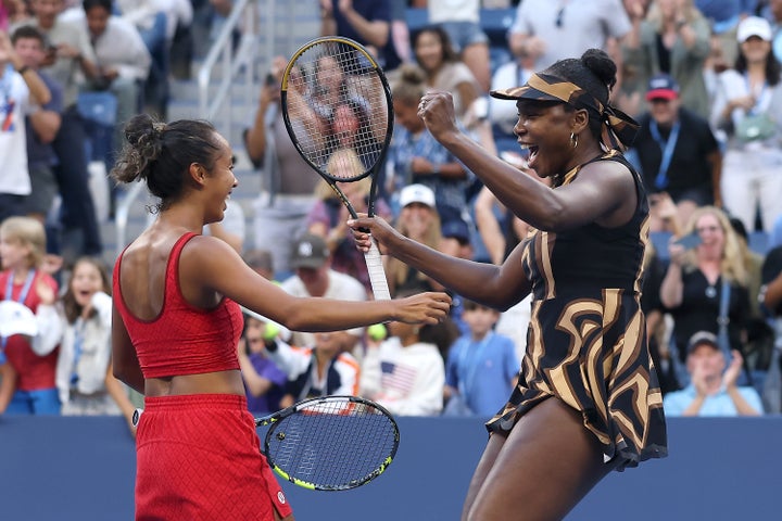 Venus said she was sent a video of her two nieces watching the match and yelling her name.