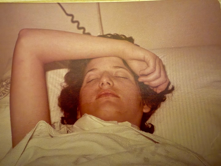 The author after neck surgery in 1975.