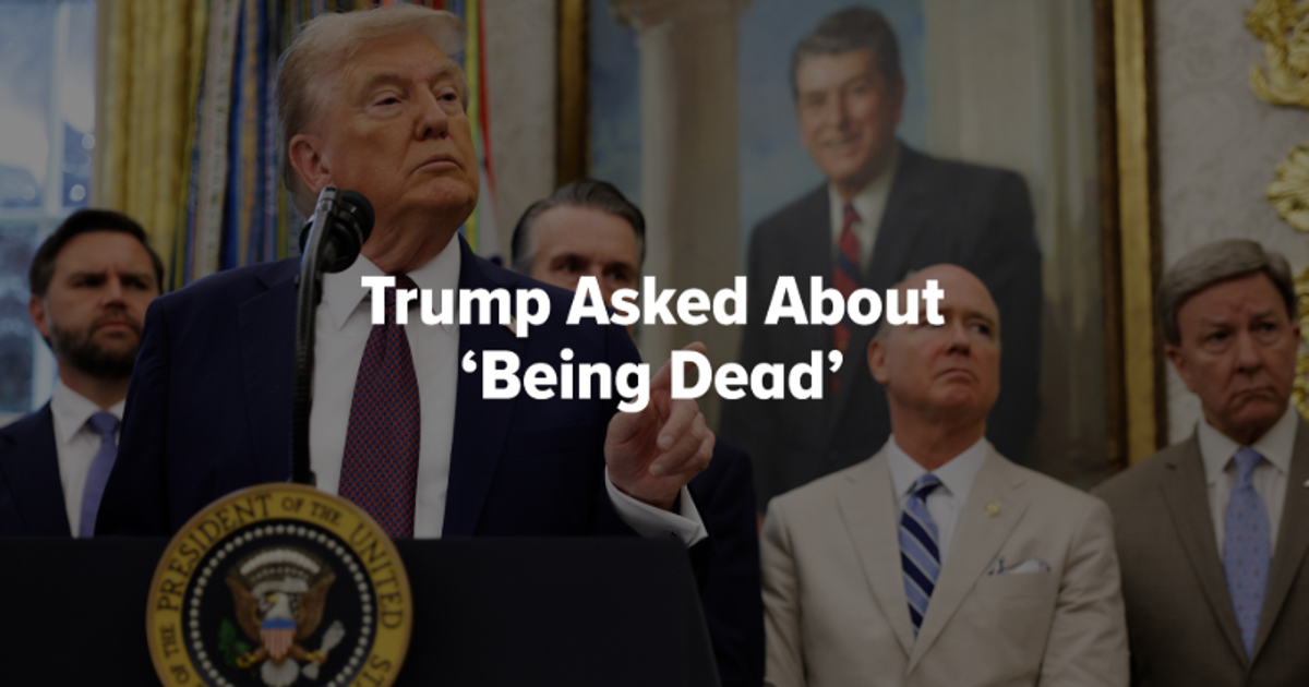 Trump Addresses Viral Death Rumors, Confirms Space Command Move