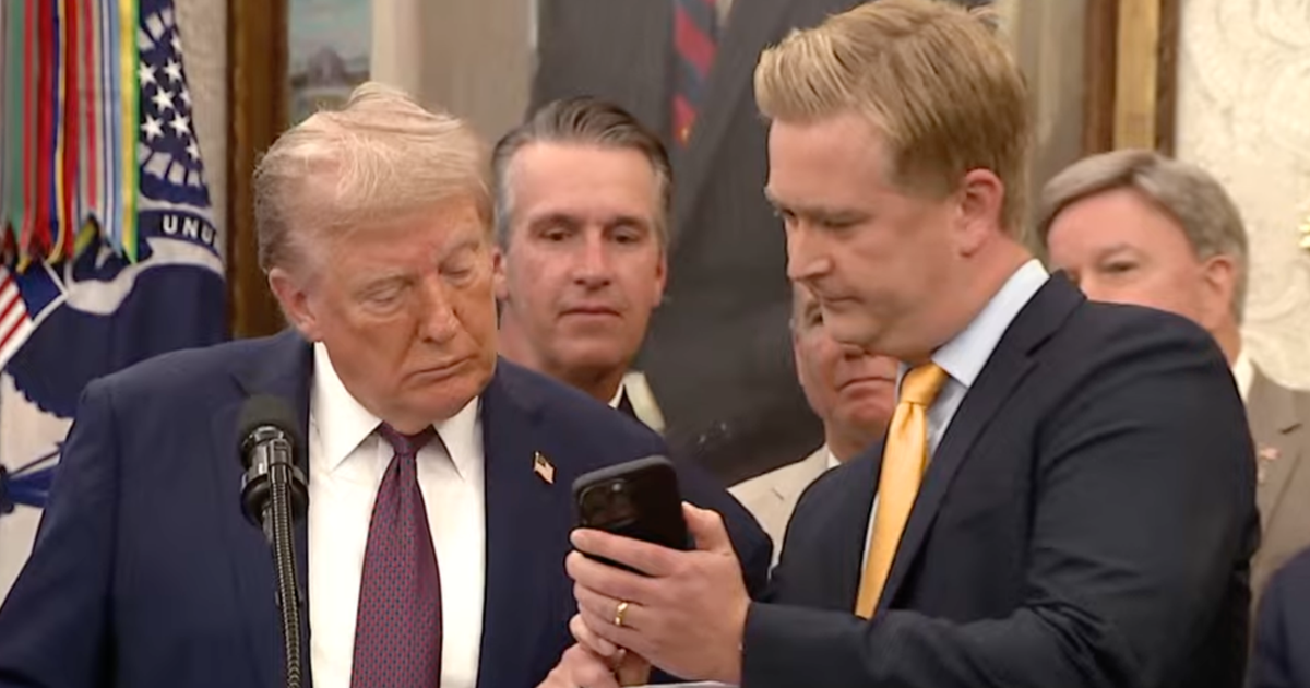 Trump’s Response To Video Of Items Being Thrown Out White House Window Makes It Even Weirder