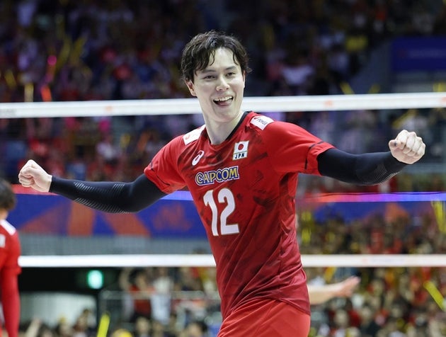 バレーボール高橋藍選手