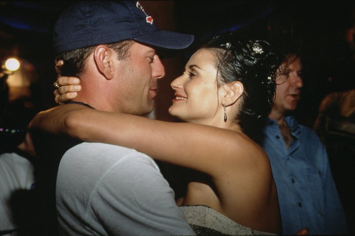 Demi Moore and Bruce Willis together in 1994.