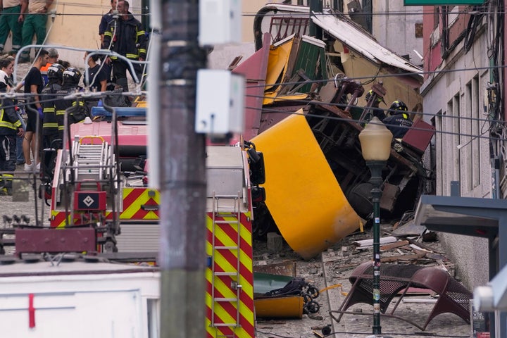 Iconic Lisbon Streetcar Derails, Killing 15 Individuals 1 Emergency teams work at the site of a derailed electric streetcar in Lisbon, Portugal, Wednesday, Sept. 3, 2025.