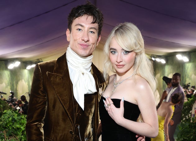 Barry Keoghan and Sabrina Carpenter at last year's Met Gala together
