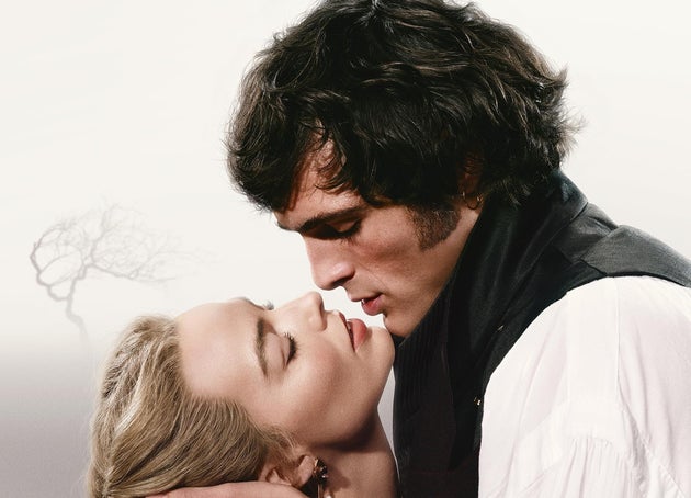 Margot Robbie and Jacob Elordi as Cathy and Heathcliff in Emerald Fennell's Wuthering Heights