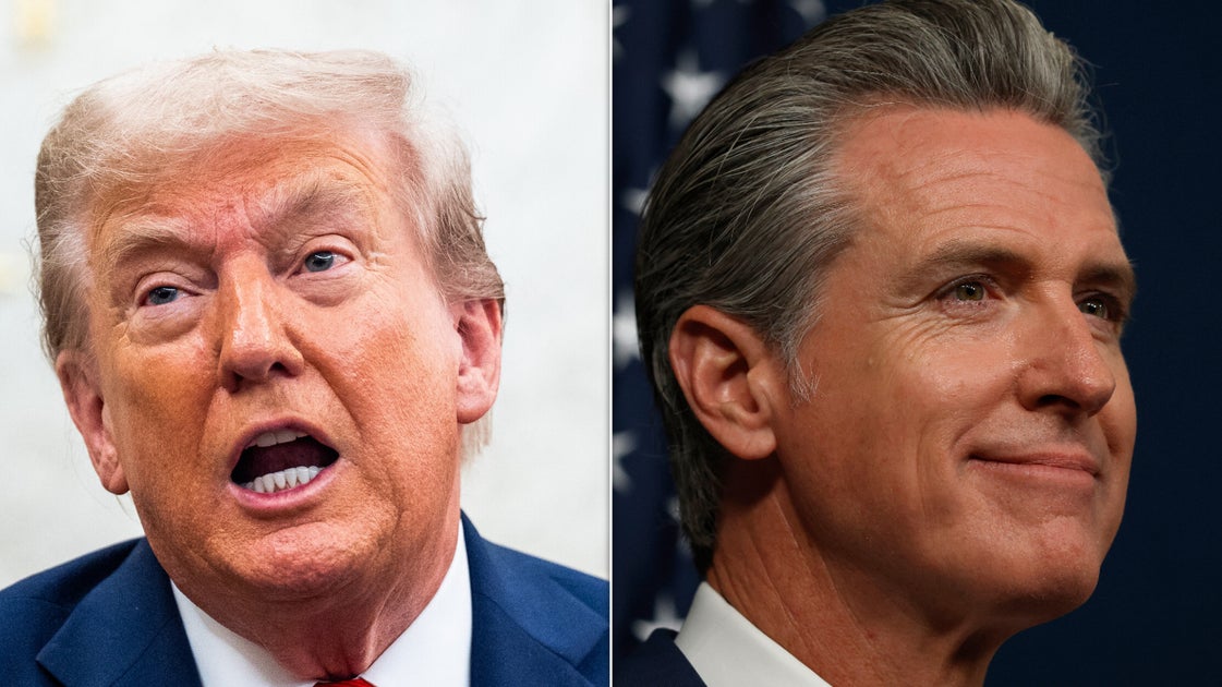 Trump Goes On Bonkers Posting Spree — And Gavin Newsom Quickly Fires Back