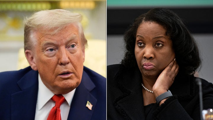 Donald Trump and Lisa Cook
