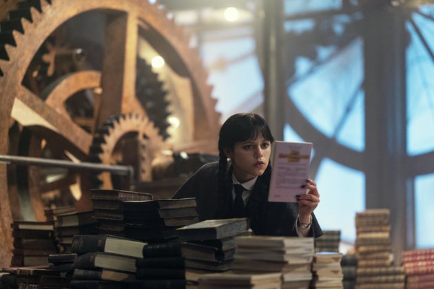 Jenna Ortega in the latest season of Wednesday