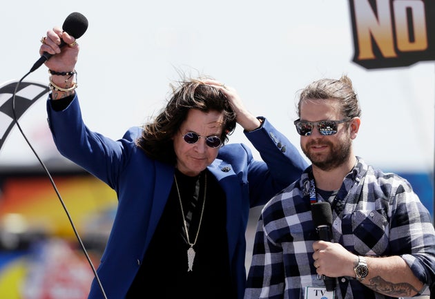 Ozzy and Jack Osbourne pictured together in April 2017