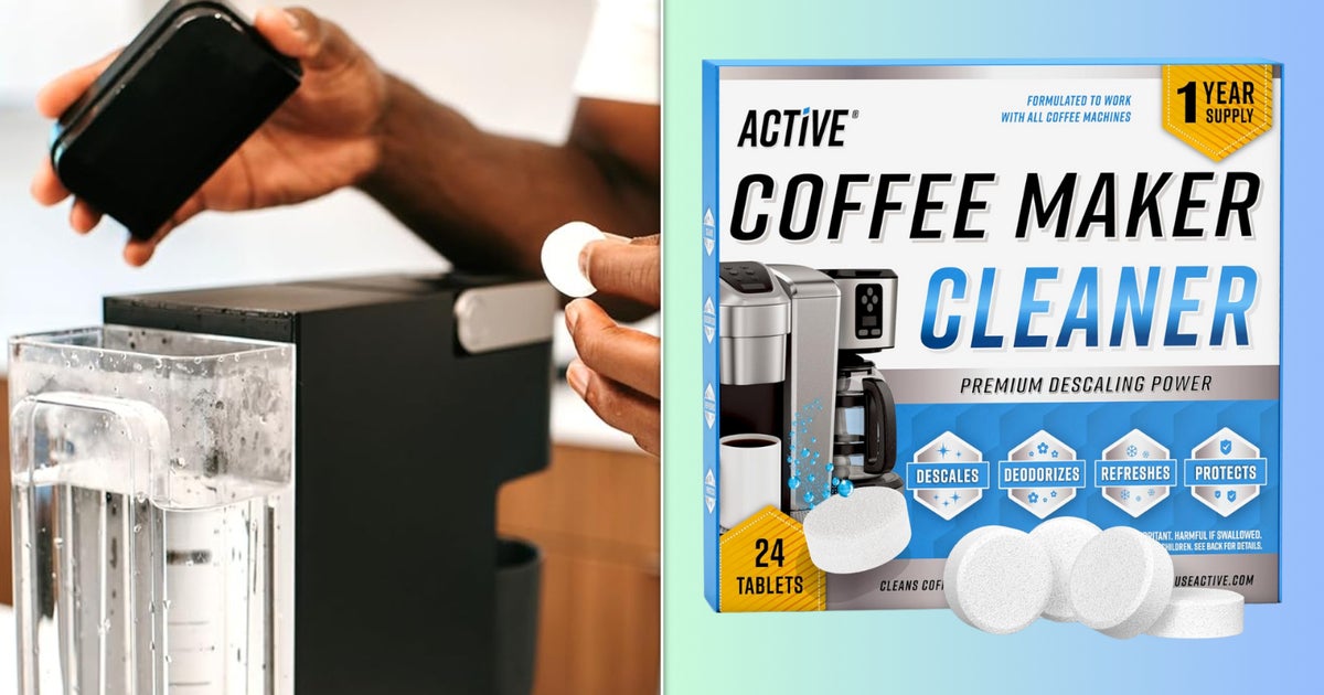 Dissolving Coffee Machine Cleaning Tablets Are Now 20% Off