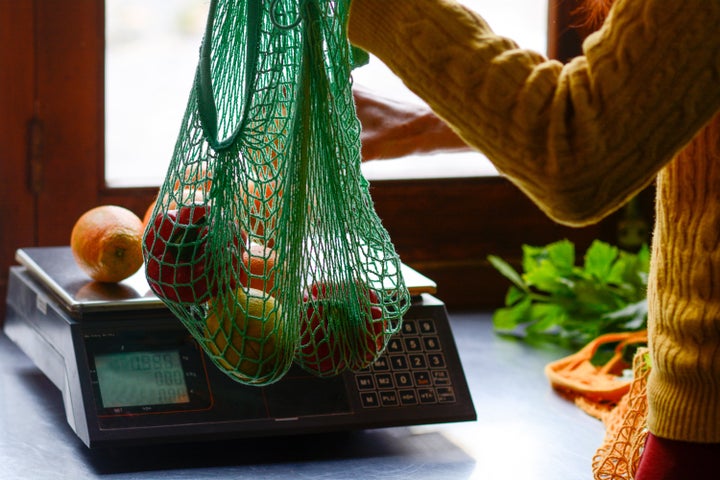 Netted bags won't always keep smaller items within the bag.