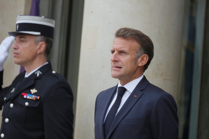 France's Prime Minister Loses Confidence Vote, Toppling His Authorities 1 French President Emmanuel Macron waits for the arrival of International leaders invited to attend a summit on Ukraine at the Elysee Palace, in Paris, France, on Sept. 4, 2025.