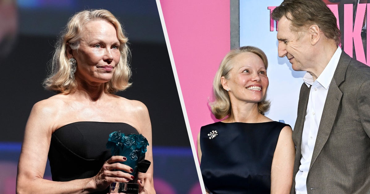 Pamela Anderson Dismisses Liam Neeson Fake Romance Reports