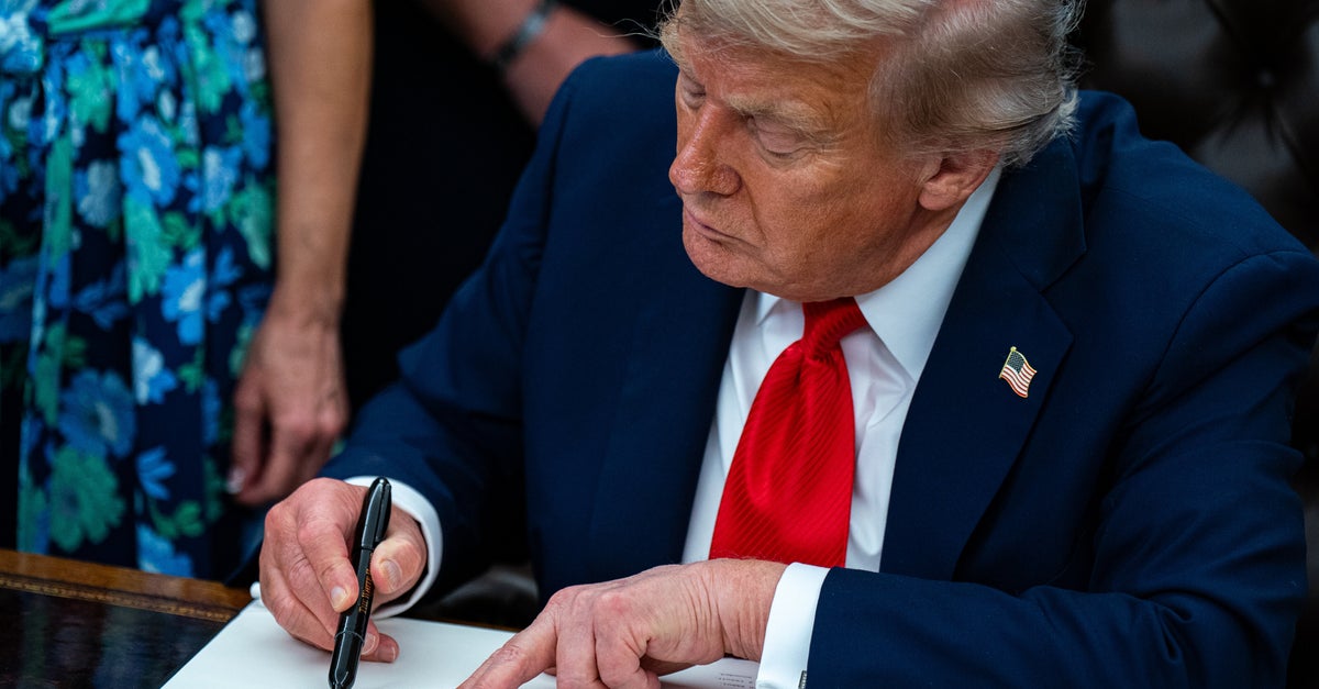 Trump Relative Says It's 'Definitely' His Signature On Epstein Birthday Note