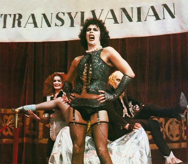Tim Curry as Frank-N-Furter in The Rocky Horror Picture Show