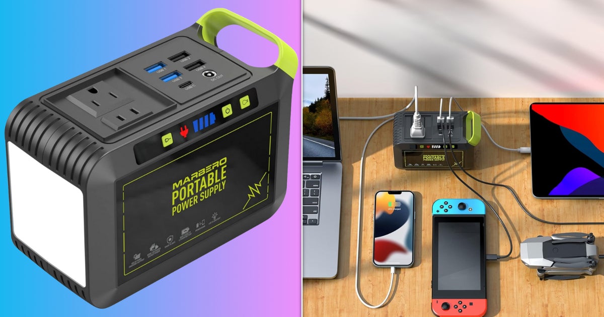 The Marbero Portable Power Station Is Over 40% Off At Amazon
