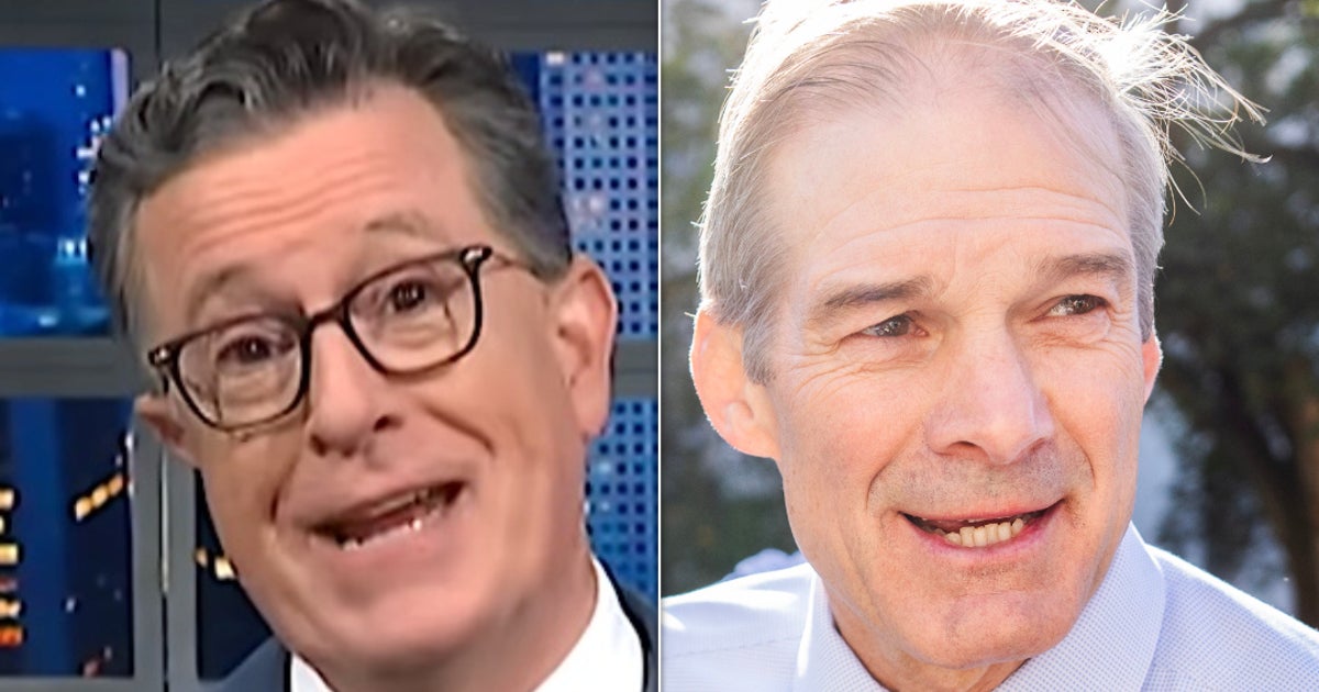 'Google It!': Stephen Colbert Torches MAGA Rep. Jim Jordan With A Scathing Reminder