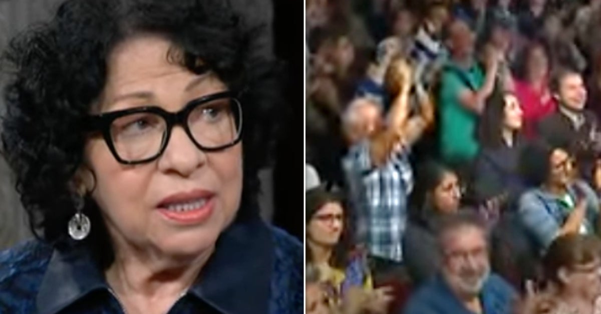 1 Line From Sonia Sotomayor Earns A Standing Ovation On ‘Colbert’