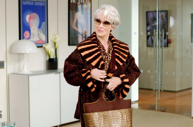 Meryl Streep as Miranda Priestly in The Devil Wears Prada