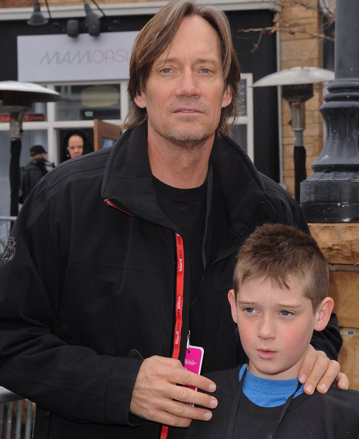 Kevin Sorbo pictured with his son Braeden Sorbo in 2012.
