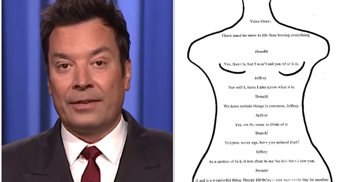 Jimmy Fallon Gives Scathing Defense Of Trump's Alleged Nude Drawing For Epstein