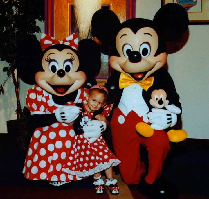 Jillian at Give Kids The World Village in Kissimmee, Florida