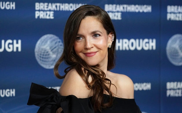 Drew Barrymore arrives at the 11th Breakthrough Prize Ceremony on Saturday, April 5, 2025, in Los Angeles. (Photo by Jordan Strauss/Invision/AP)