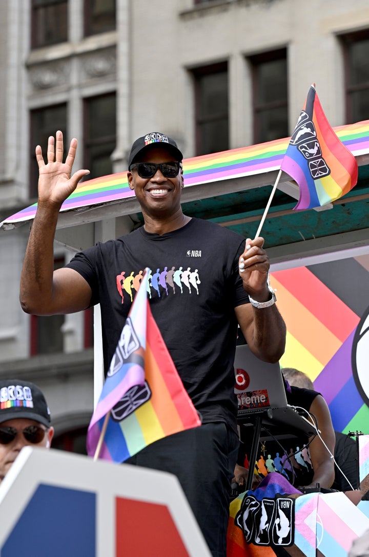 Since retiring from the NBA in 2014, Jason Collins has remained a vocal advocate for the LGBTQ+ community. 