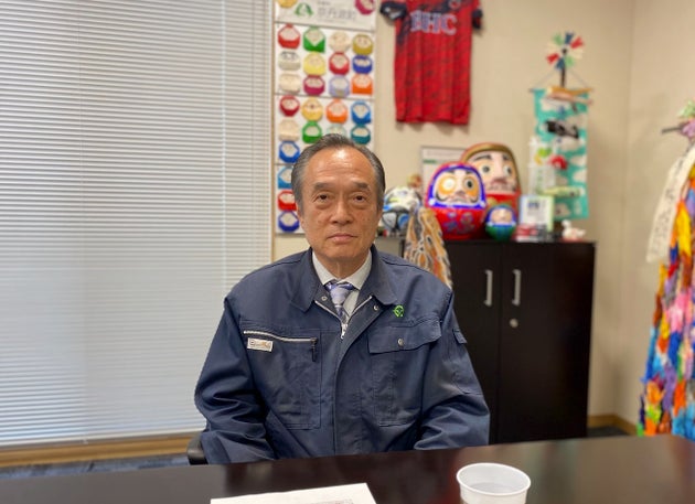 双葉町の伊沢史朗町長