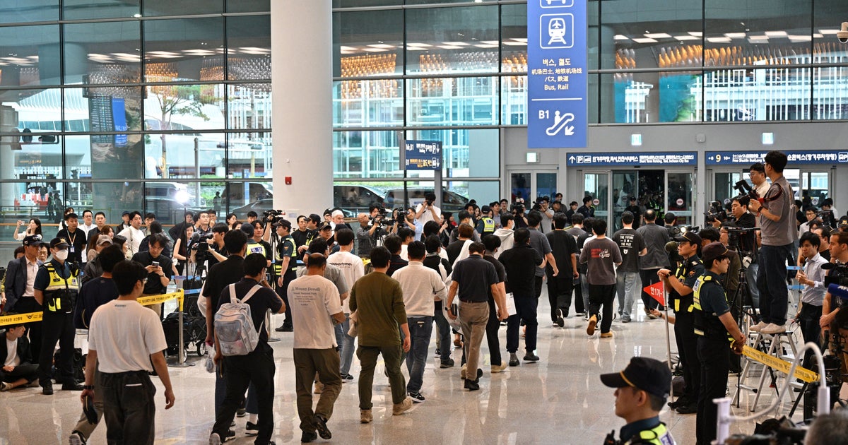 South Korean Workers Detained in Georgia Immigration Raid Return Home