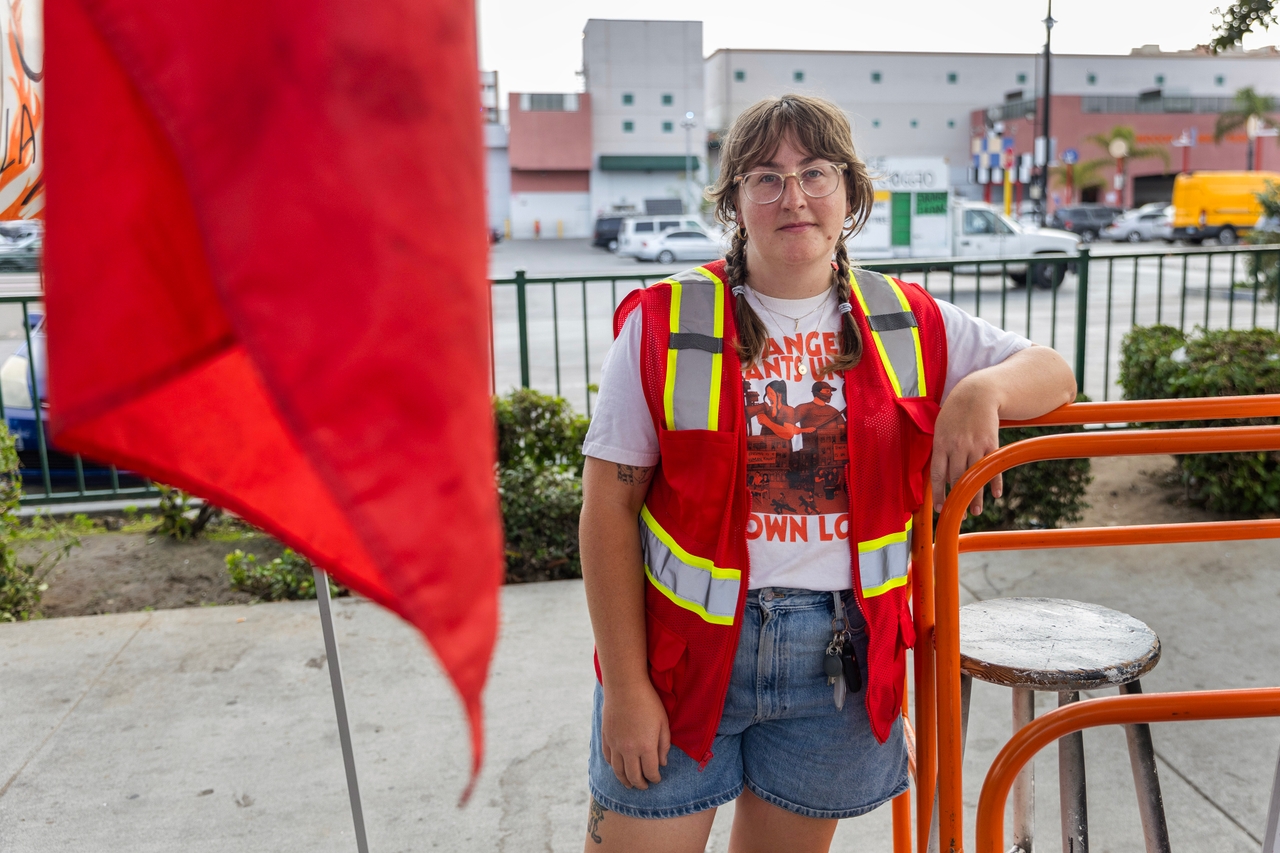 Zoie Matthew has been doing patrols at the Westlake Home Depot for three months, but she said that starting on Aug.14, she and other LATU volunteers expanded their routes to include the perimeters of three neighboring schools.