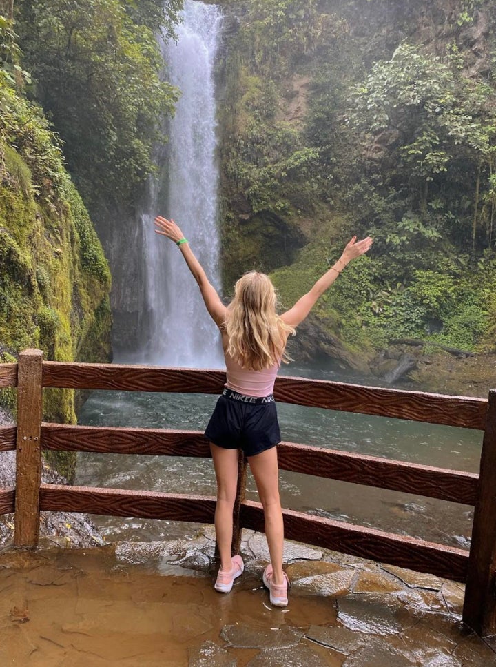 コスタリカを訪れた著者（2023年）