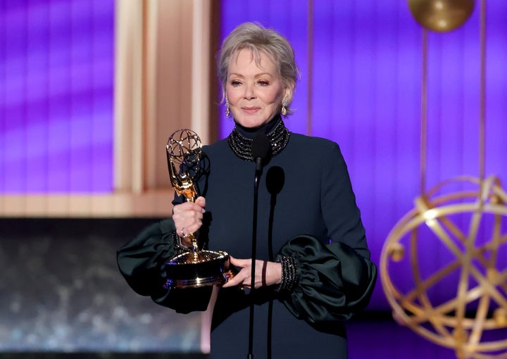 Each Winner From The 2025 Primetime Emmys: The Full Checklist - The Boston Courier 6 Jean Smart wins the Outstanding Lead Actress in a Comedy Series award for "Hacks" for the fourth time.