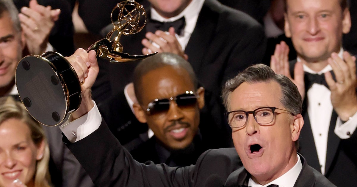 Stephen Colbert Turns Emmy Win Into A Love Letter To America